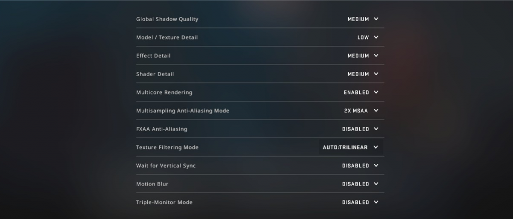 csgo advanced video settings 2020 fps guide