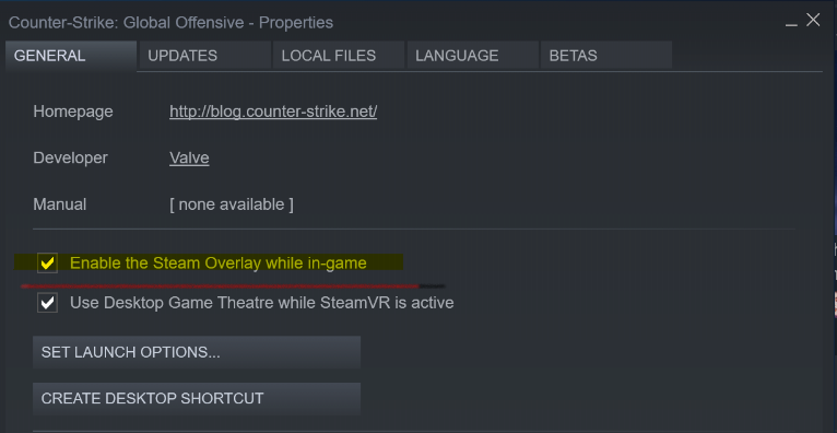 Increase average FPS by disabling Steam Overlay in-game
