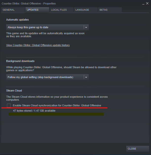 Steam Cloud synchronization, purge your configs, settings to get more FPS